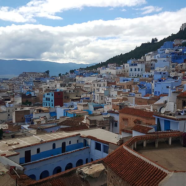 Couverture à Chaouen et le Rif